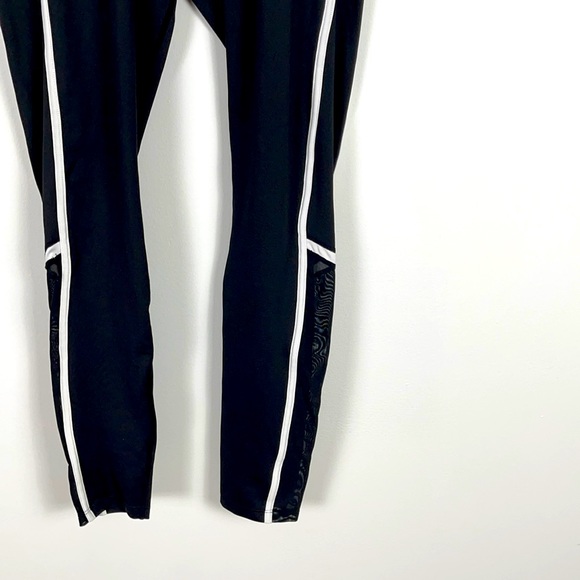 ACX Active Black Mesh Hem Leggings - M - Picture 4 of 4